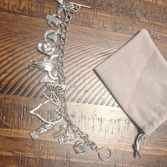Silver Charm Bracelet - Picture 2 of 6